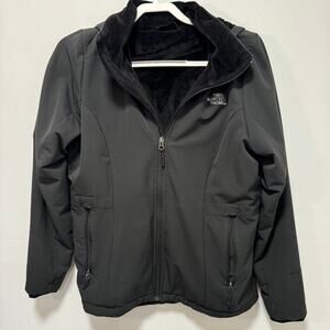 North Face Shelbe Raschel soft-shell Hooded Jacket  L Black